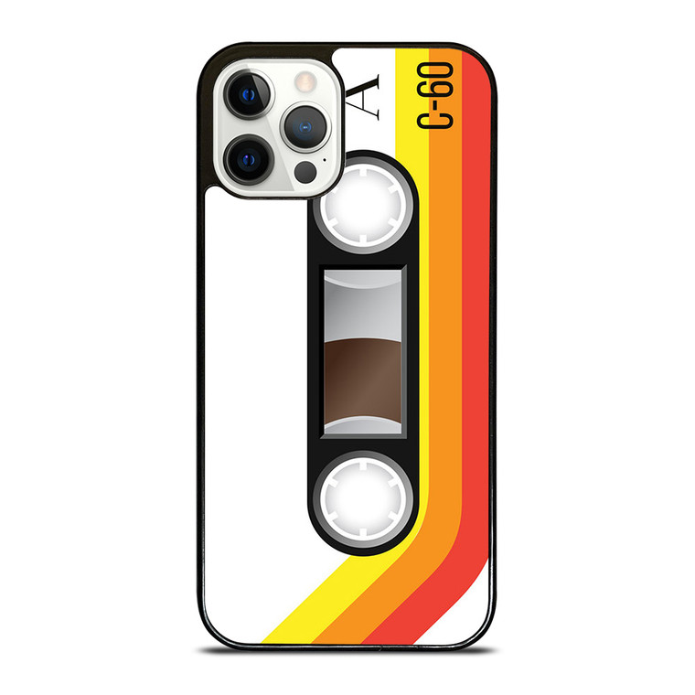 RETRO CASETTE TAPE iPhone 12 Pro Case Cover RETRO CASETTE TAPE iPhone 12 Pro Case Cover