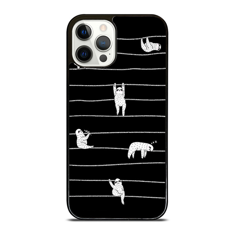 SLOTH KOALA STRIPE iPhone 12 Pro Case Cover