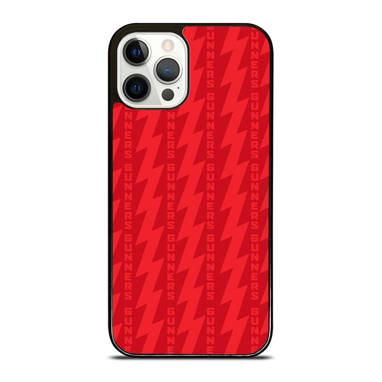 THE GUNNERS ARSENAL RED PATTERN iPhone 12 Pro Case Cover