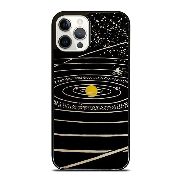 THE SOLAR SYSTEM HAND DRAWN iPhone 12 Pro Case Cover