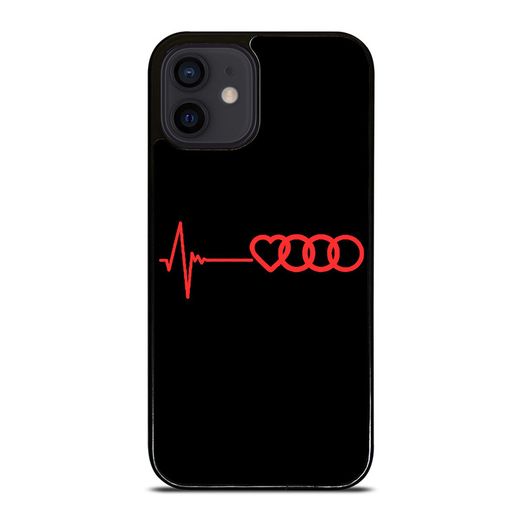 AUDI HEART BEATING iPhone 12 Mini Case Cover