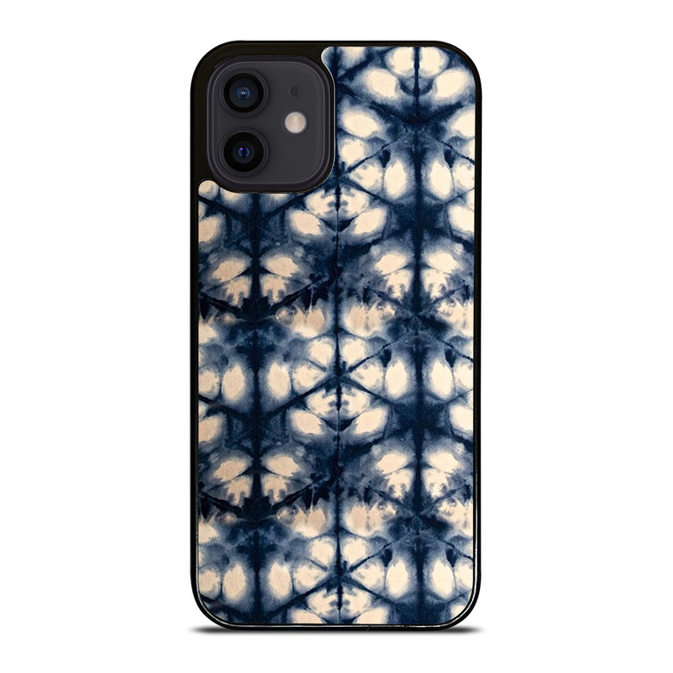 BLUE WILDFLOWER PATTERN iPhone 12 Mini Case Cover