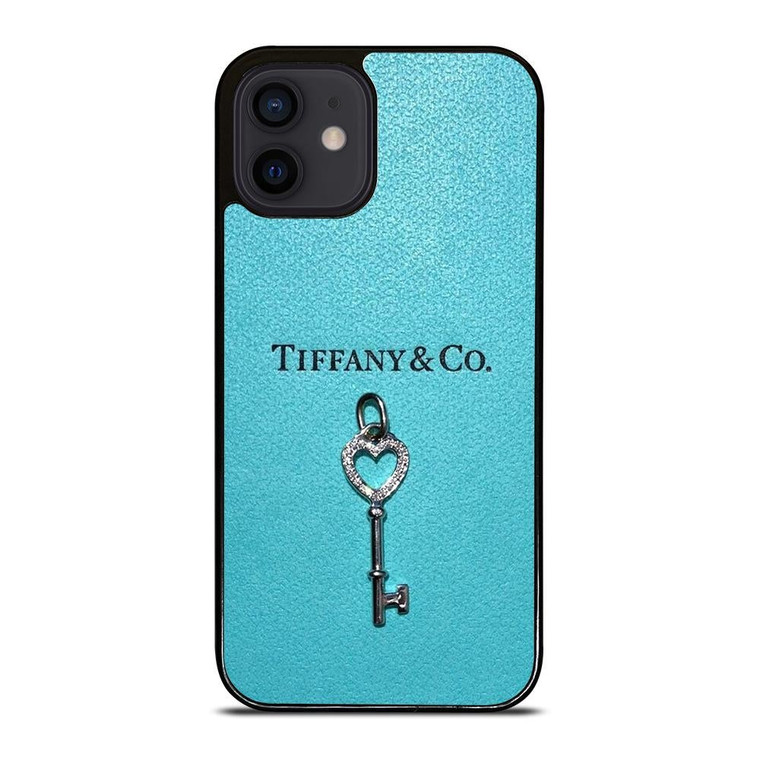 TIFFANY AND CO KEY LEATHER iPhone 12 Mini Case Cover