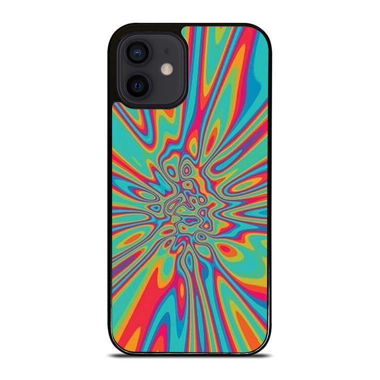 MELTED COLORFUL CHROME iPhone 12 Mini Case Cover