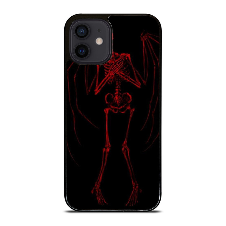 RED SKELETON HEARTBREAKING iPhone 12 Mini Case Cover