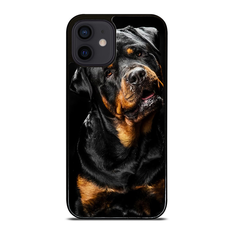 ROTTWEILER DOG POTRAIT 2 iPhone 12 Mini Case Cover