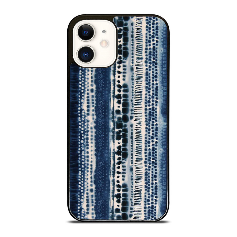 BLUE STRETCHED CHIFFON FABRIC iPhone 12 Case Cover