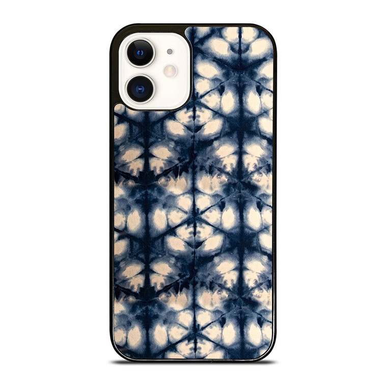 BLUE WILDFLOWER PATTERN iPhone 12 Case Cover