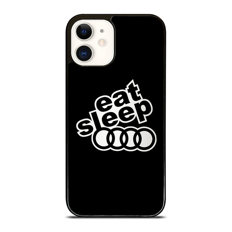 EAT SLEEP AUDI iPhone 12 Case Cover