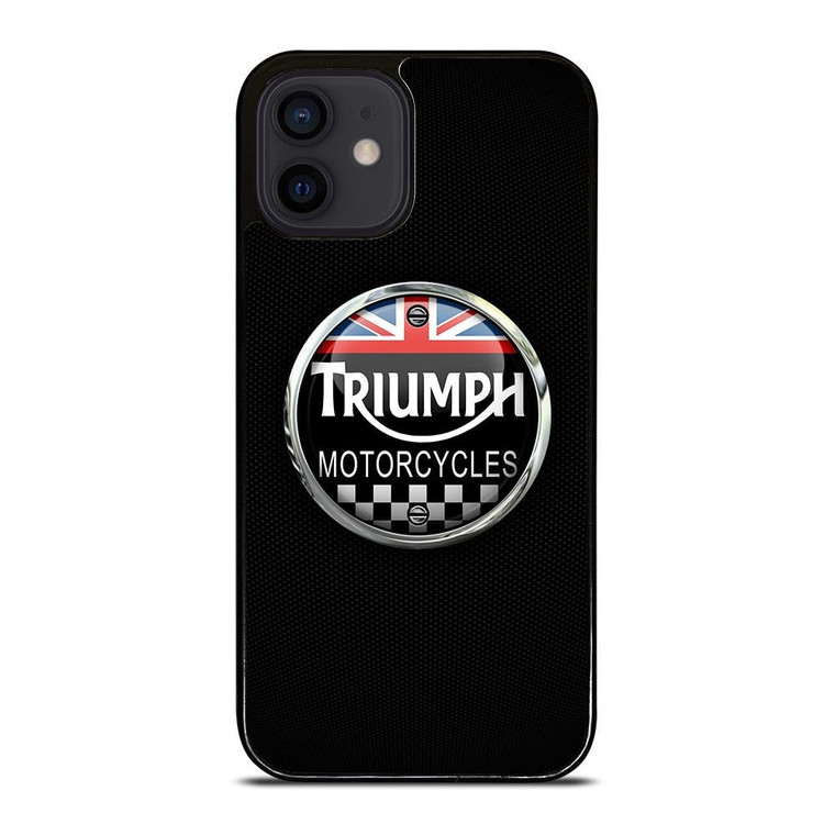 TRIUMPH BRITISH MOTORCYCLES 2 iPhone 12 Mini Case Cover