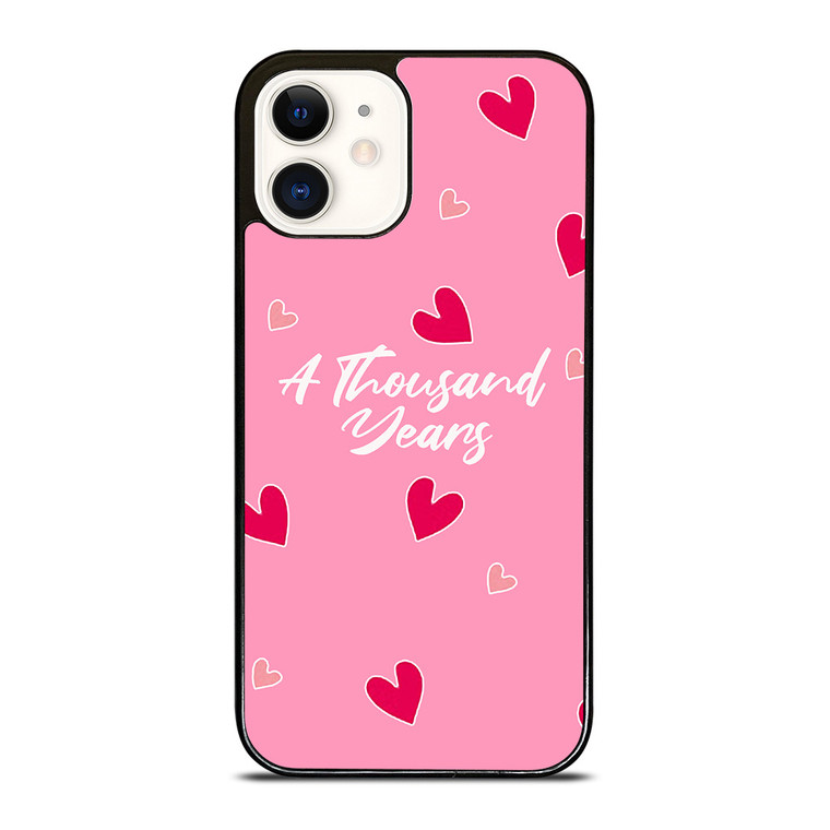 I LOVE YOU FOR A THOUSAND YEARS iPhone 12 Case Cover