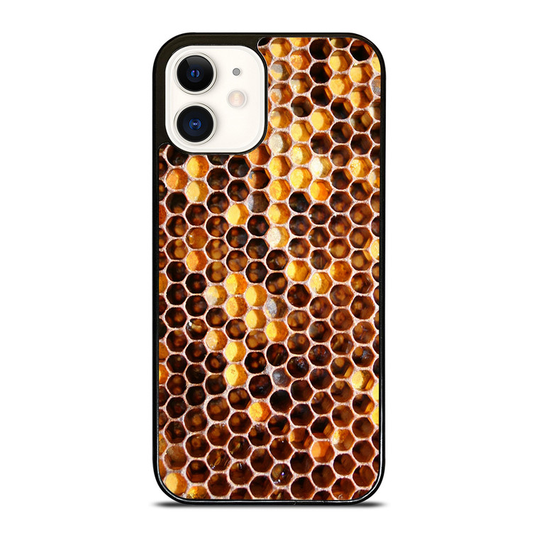 NATURAL HONEYCOMB PATTERN iPhone 12 Case Cover