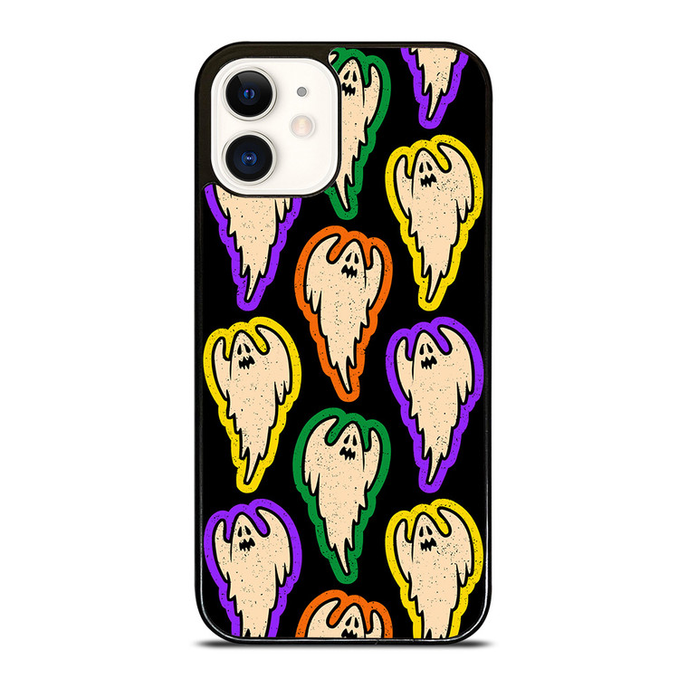 PLAYFUL HALLOWEEN GHOST PATTERN iPhone 12 Case Cover