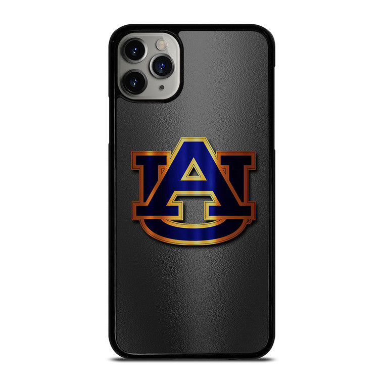 AUBURN TIGERS FOOTBALL LOGO METAL iPhone 11 Pro Max Case Cover