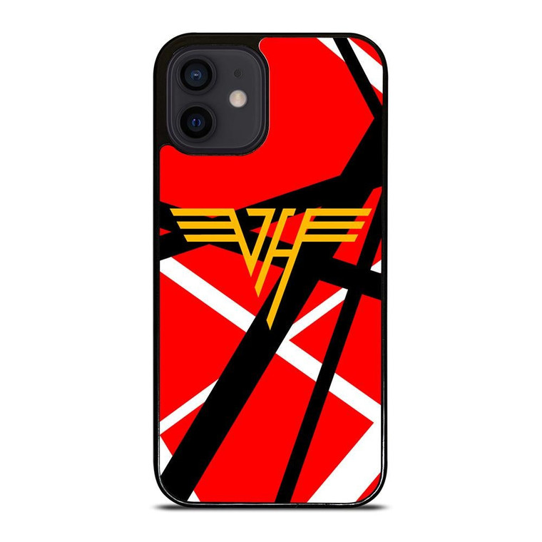 VAN HALLEN RED ABSTRACT LOGO iPhone 12 Mini Case Cover