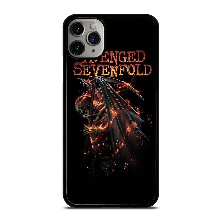AVENGED SEVENFOLD RACK BAND LOGO iPhone 11 Pro Max Case Cover