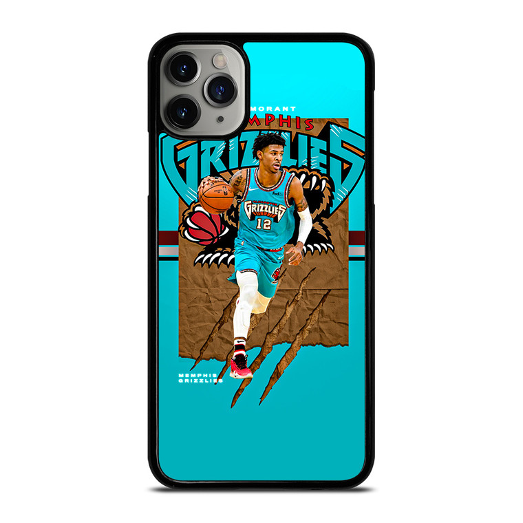 JA MORANT MEMPHIS GRIZZLIES NBA iPhone 11 Pro Max Case Cover