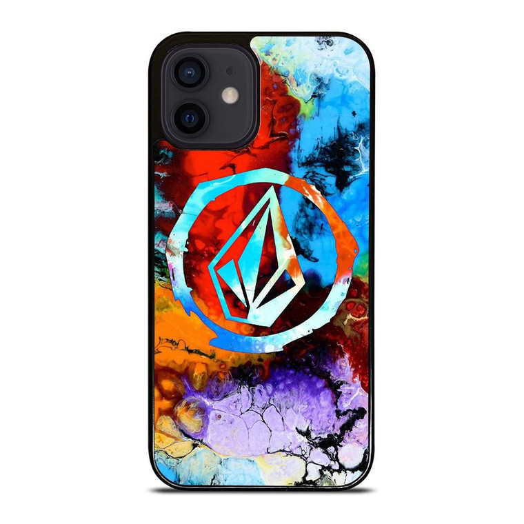 VOLCOM COLORFUL LOGO iPhone 12 Mini Case Cover