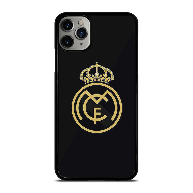 REAL MADRID CF LOGO BLACK iPhone 11 Pro Max Case Cover