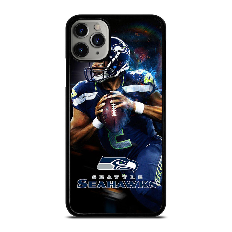 RUSSELL WILSON SEATTLE SEAHAWKS NFL iPhone 11 Pro Max Case Cover