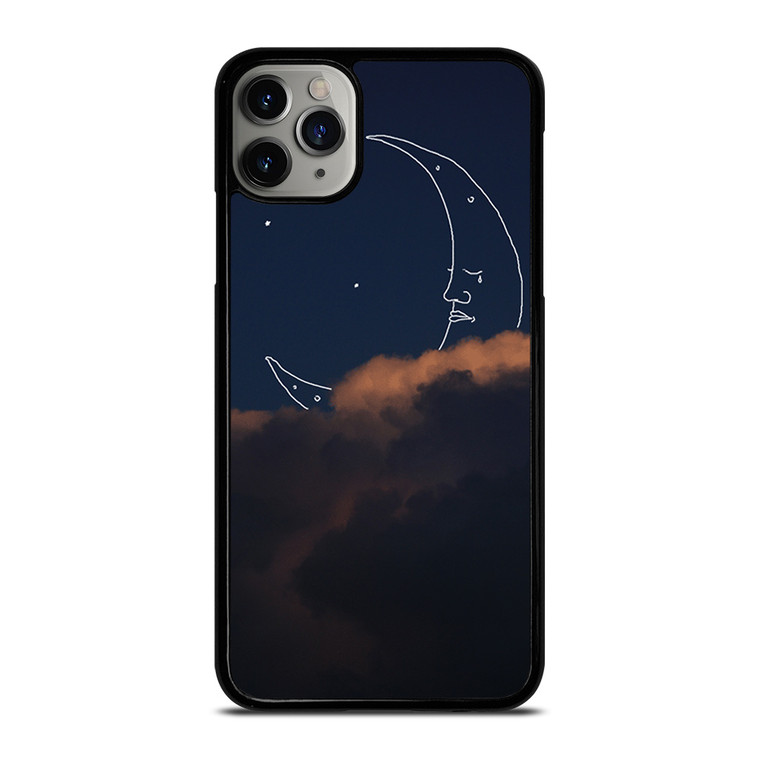 SAD CRESCENT MOON iPhone 11 Pro Max Case Cover