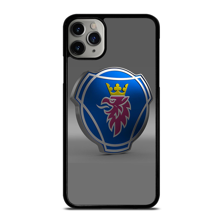 SCANIA TRUCK SAAB 3D LOGO iPhone 11 Pro Max Case Cover