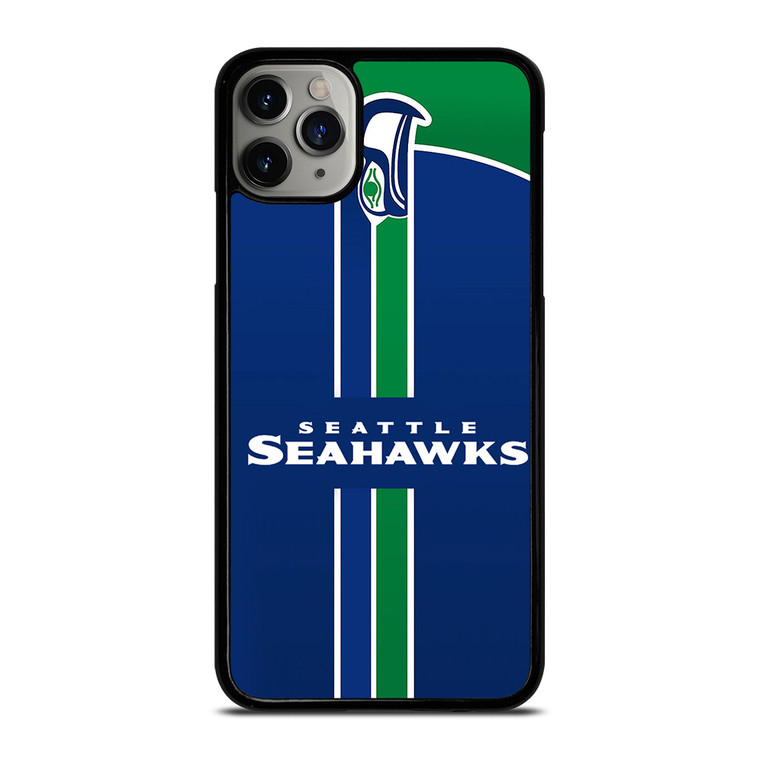 SEATTLE SEAHAWKS VERTICAL LOGO iPhone 11 Pro Max Case Cover