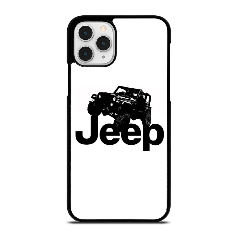 JEEP BLACK LOGO iPhone 11 Pro Case Cover