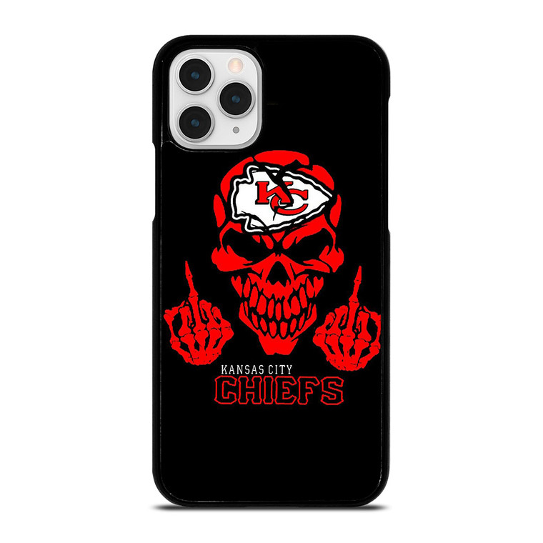 KANSAS CITY CHIEFS SKUL LOGO iPhone 11 Pro Case Cover
