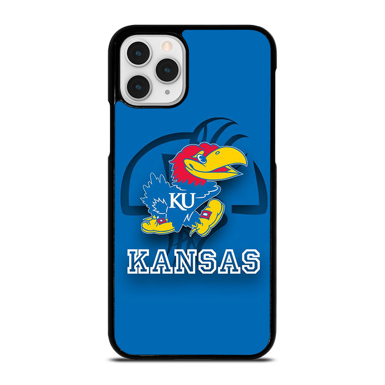 KANSAS JAYHAWKS BASKETBALL LOGO iPhone 11 Pro Case Cover