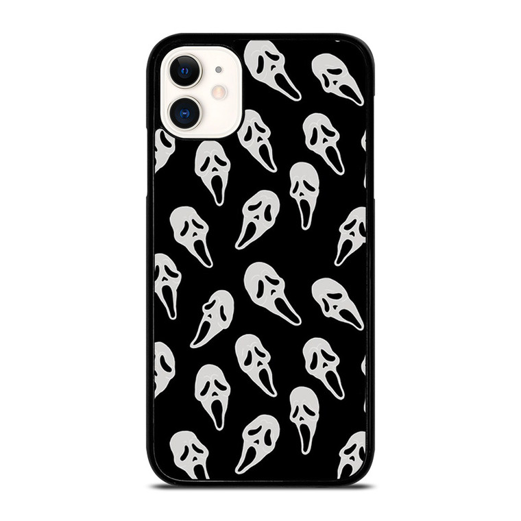 GHOST FACE PATTERN iPhone 11 Case Cover