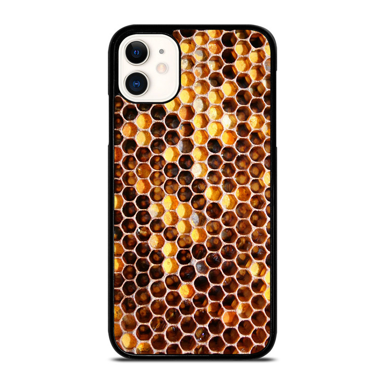 NATURAL HONEYCOMB PATTERN iPhone 11 Case Cover