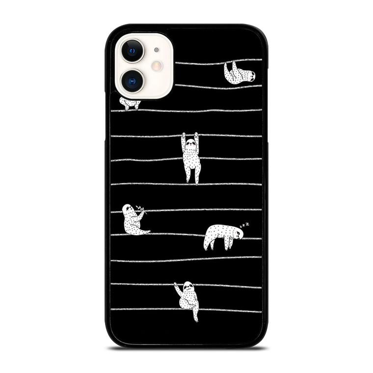 SLOTH KOALA STRIPE iPhone 11 Case Cover