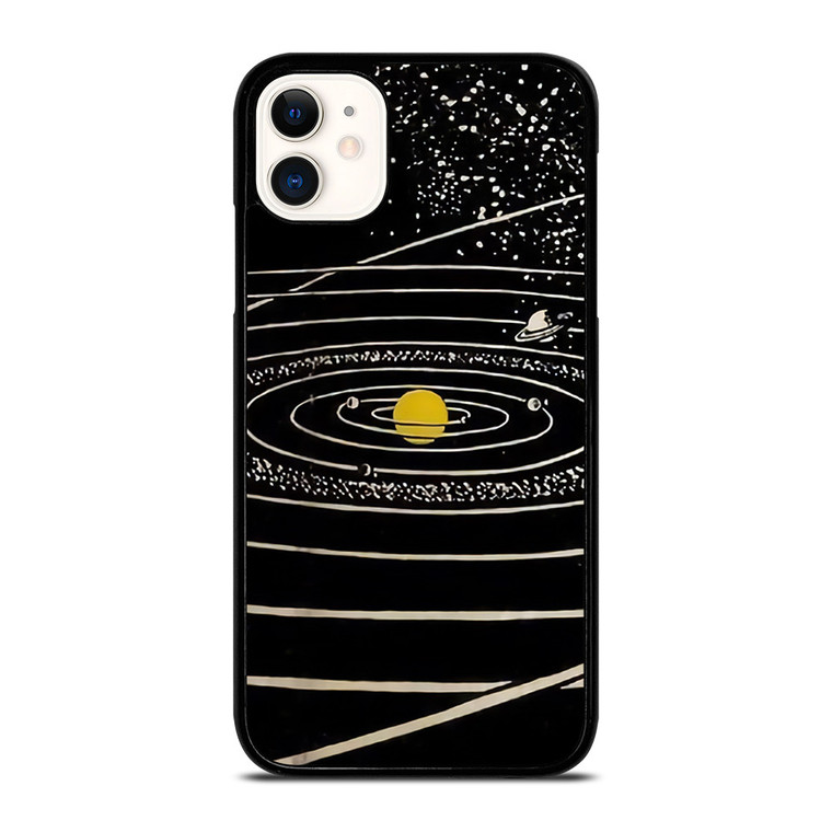 THE SOLAR SYSTEM HAND DRAWN iPhone 11 Case Cover