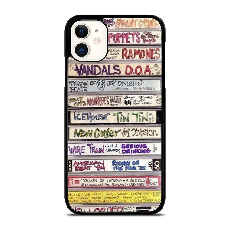 VINTAGE CASETTE COLLAGE 2 iPhone 11 Case Cover