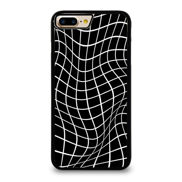 AESTHETIC WAVY GRID PATTERN iPhone 7 / 8 Plus Case Cover