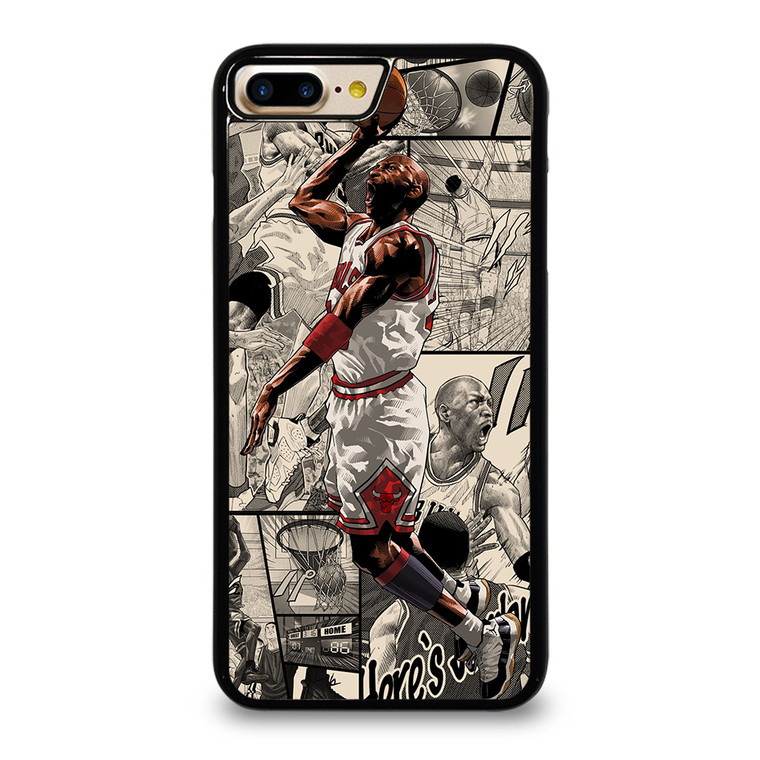 MICHAEL JORDAN COMIC ART iPhone 7 / 8 Plus Case Cover