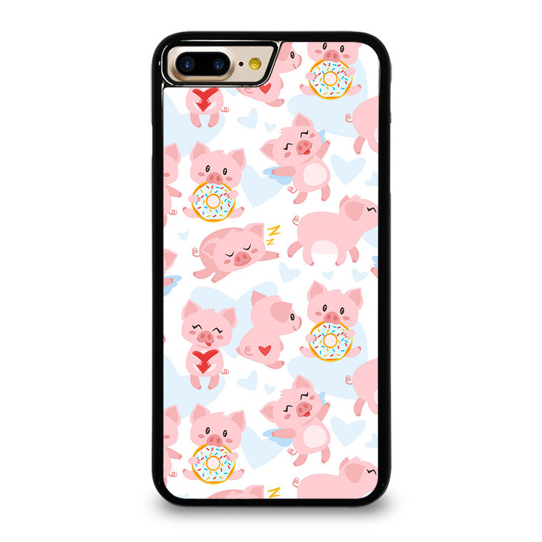 PINK BABY PIGS PATTERN iPhone 7 / 8 Plus Case Cover