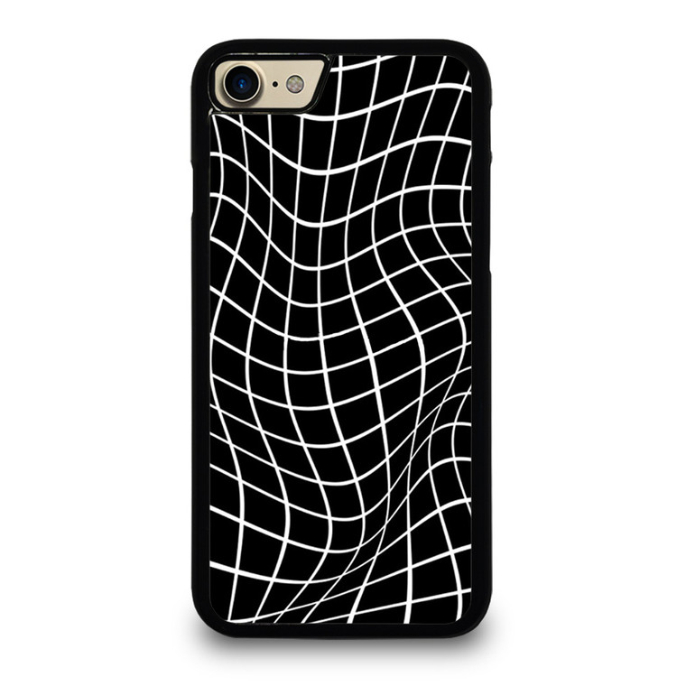 AESTHETIC WAVY GRID PATTERN iPhone 7 / 8 Case Cover