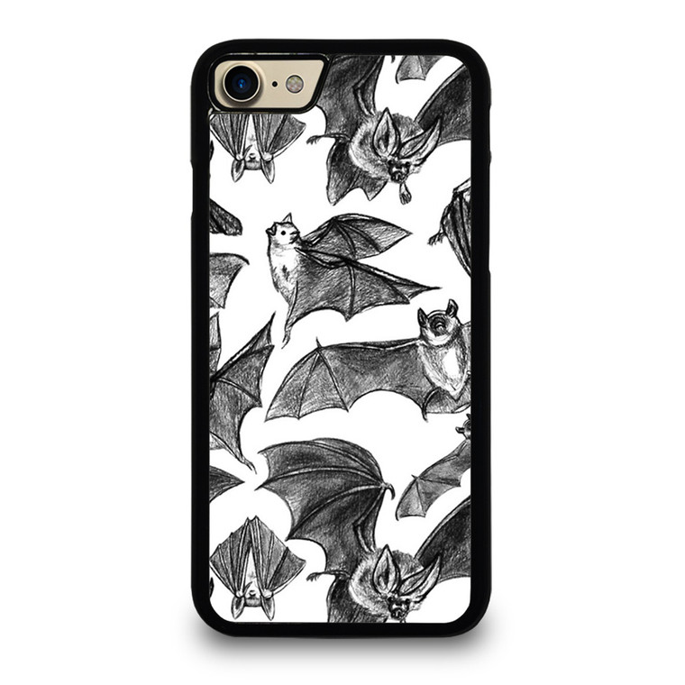 BAT HAND DRAWING PATTERN iPhone 7 / 8 Case Cover