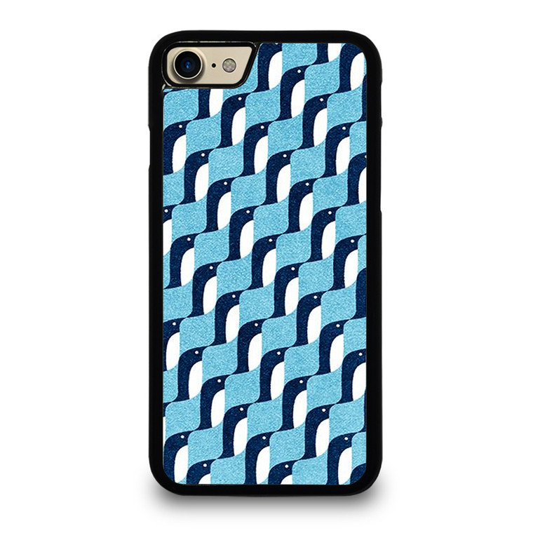 BLUE PENGUINS PATTERN iPhone 7 / 8 Case Cover