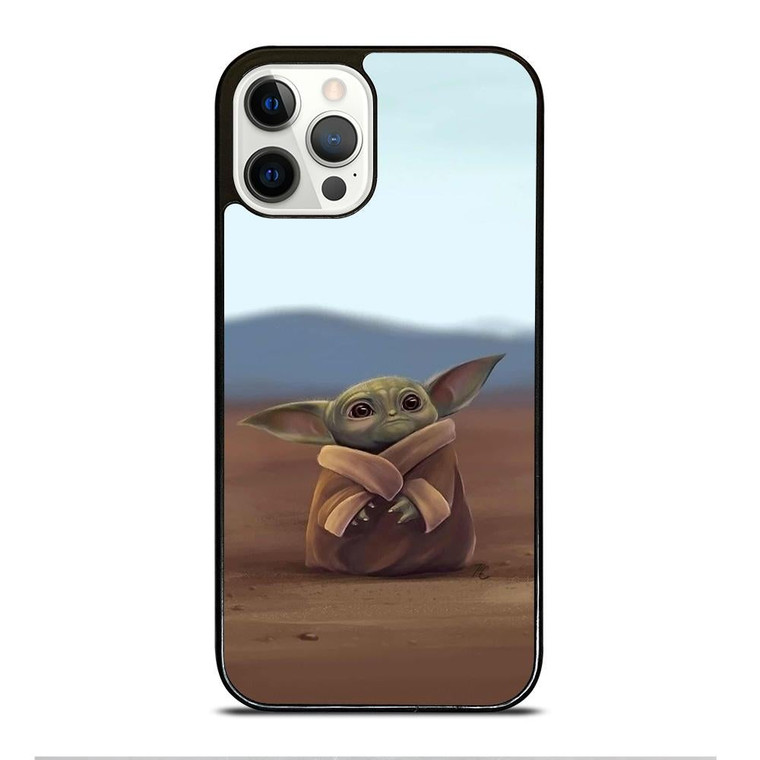 BABY YODA  CUTE STAR WARS iPhone 12 Pro Case Cover