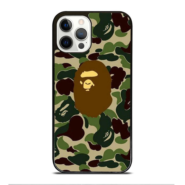 BATHING APE BAPE CAMO iPhone 12 Pro Case Cover