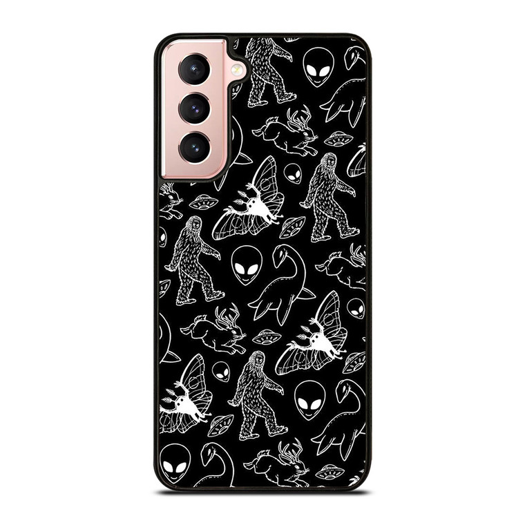 CRYPTID LINE PATTERN Samsung Galaxy S21 Case Cover CRYPTID LINE PATTERN Samsung Galaxy S21 Case Cover