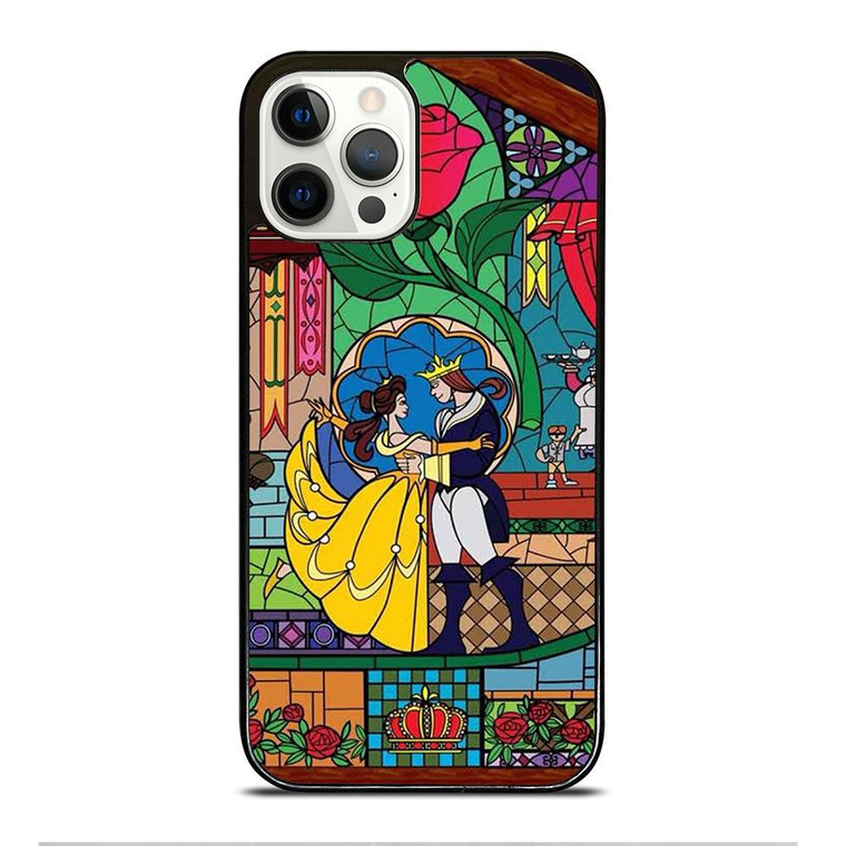 BEAUTY AND THE BEAST SETENED GLASS iPhone 12 Pro Case Cover