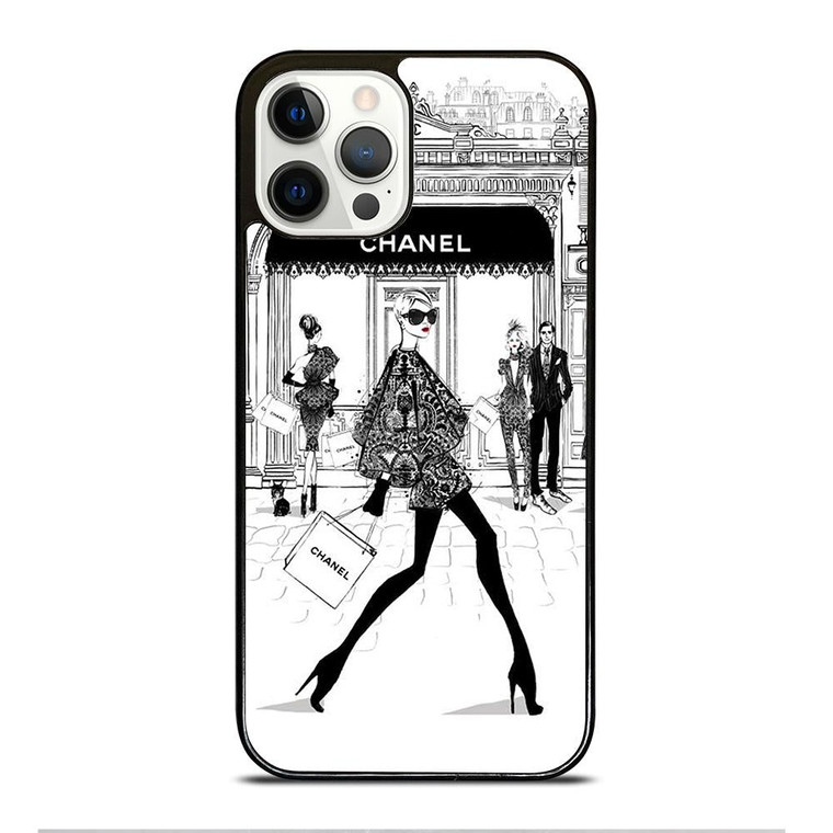 BEAUTY FASHION MEGAN HESS  CLIPART iPhone 12 Pro Case Cover