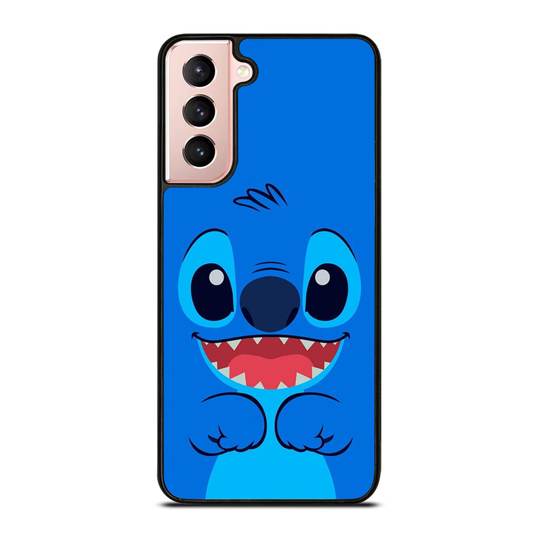 STITCH BLUE CARTOON CHARACTER Samsung Galaxy S21 Case Cover STITCH BLUE CARTOON CHARACTER Samsung Galaxy S21 Case Cover