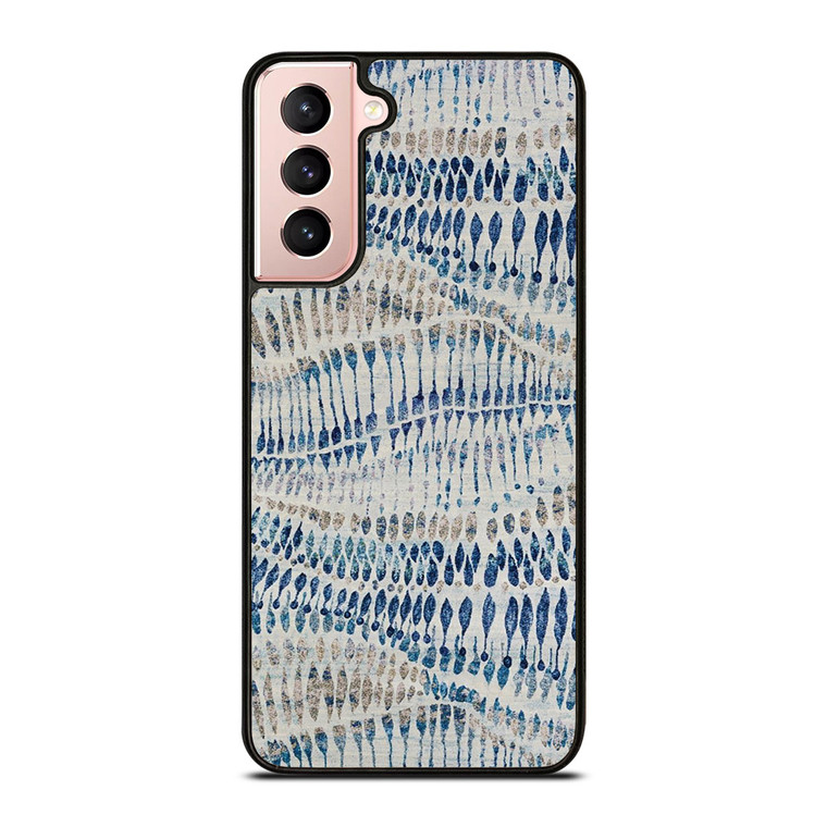 STRETCHED WAVY CHIFFON FABRIC Samsung Galaxy S21 Case Cover