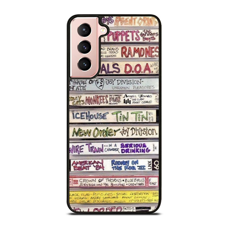 VINTAGE CASETTE COLLAGE 2 Samsung Galaxy S21 Case Cover