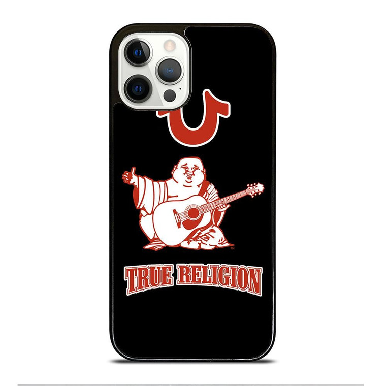 BIG BUDDHA TRUE RELIGION LOGO iPhone 12 Pro Case Cover